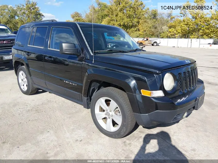 2014 Jeep Patriot Latitude VIN 1C4NJPFA3ED508524 фото 2
