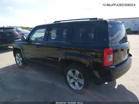 2014 Jeep Patriot Latitude VIN 1C4NJPFA3ED508524 фото 4