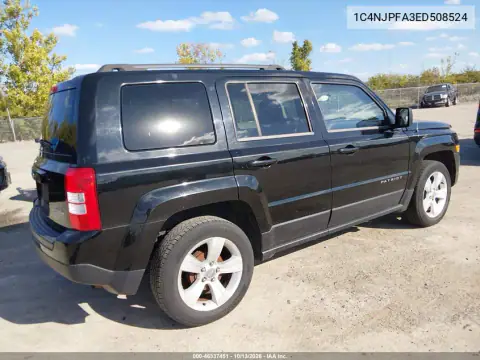 2014 Jeep Patriot Latitude VIN 1C4NJPFA3ED508524 фото 5