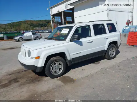 2015 Jeep Patriot Sport VIN 1C4NJRBB8FD338589 фото 3