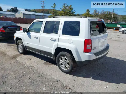 2015 Jeep Patriot Sport VIN 1C4NJRBB8FD338589 фото 4