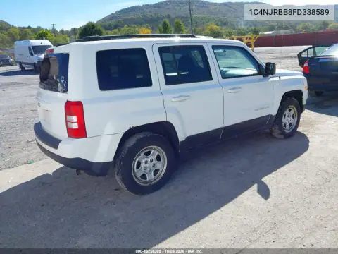 2015 Jeep Patriot Sport VIN 1C4NJRBB8FD338589 фото 5