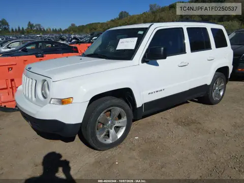 2015 Jeep Patriot Latitude VIN 1C4NJPFA1FD250537 фото 3