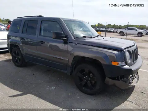 1C4NJPBA8FD429082 — 2015 Jeep Liberty (Patriot), Повреждения со всех сторон, фото до ремонта