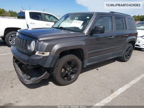 2015 Jeep Patriot Altitude Edition VIN 1C4NJPBA8FD429082 фото 3