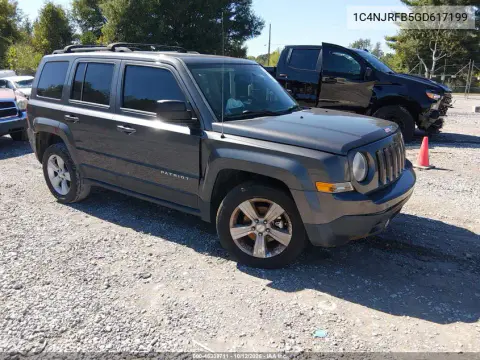 1C4NJRFB5GD617199 — 2016 Jeep Liberty (Patriot), Передняя часть, фото до ремонта