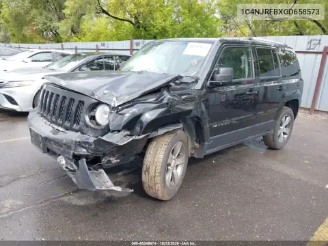 1C4NJRFBXGD658573 — 2016 Jeep Liberty (Patriot), фото 2 с аукциона IAAI, Передняя часть