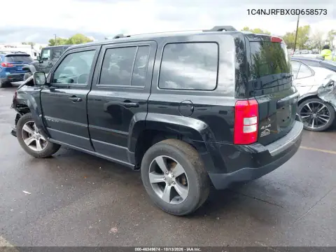 1C4NJRFBXGD658573 — 2016 Jeep Liberty (Patriot), фото 3 с аукциона IAAI, Передняя часть