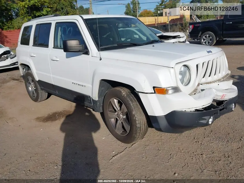 2017 Jeep Patriot High Altitude 4X4 VIN 1C4NJRFB6HD128246 фото 1