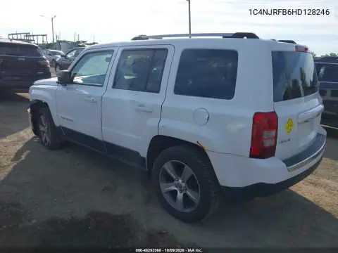 2017 Jeep Patriot High Altitude 4X4 VIN 1C4NJRFB6HD128246 фото 3