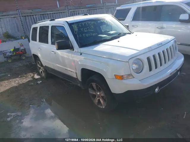 1C4NJRABXGD721517 Jeep Patriot Sport/North 2016 — повреждение Передан на благотворительность, фото до ремонта