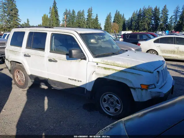 1C4NJPBB9ED893151 — 2014 Jeep Patriot Sport, Левый бок (Left Side), фото до ремонта