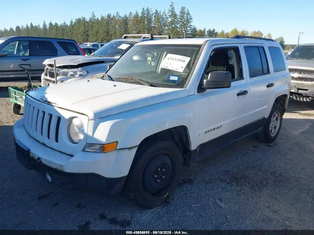 1C4NJPBB9ED893151 — 2014 Jeep Patriot Sport, фото 2 с аукциона IAAI 14.10.2026, Левый бок