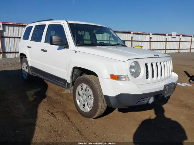 1C4NJRBB1ED661493 — 2014 Jeep Patriot Sport, Естественный износ (Normal Wear & Tear), фото до ремонта
