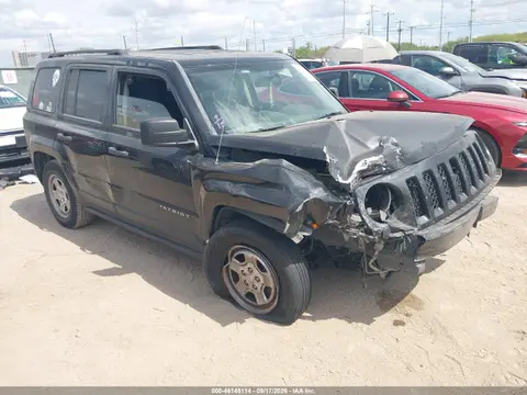 1C4NJPBB3FD203797 — 2015 Jeep Patriot Sport, Передняя часть (Front End), фото до ремонта