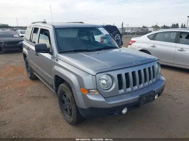 1C4NJPBB0FD306286 — 2015 Jeep Patriot Sport, Естественный износ (Normal Wear & Tear), фото до ремонта