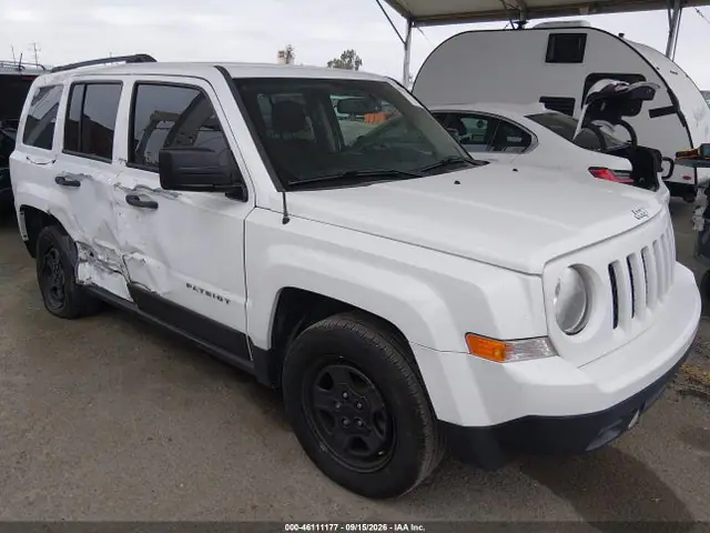 1C4NJPBAXGD784384 — 2016 Jeep Patriot Sport, Правый бок (Right Side), фото до ремонта