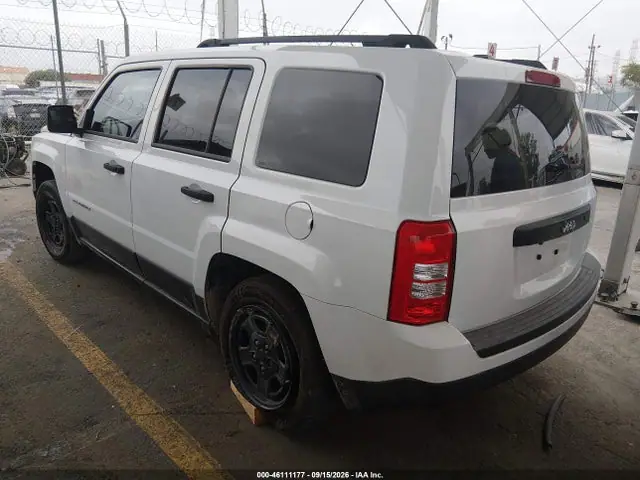 1C4NJPBAXGD784384 — 2016 Jeep Patriot Sport, фото 3 с аукциона IAAI 14.10.2026, Правый бок