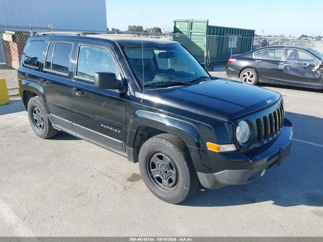 2016 Jeep Patriot Sport VIN 1C4NJPBA3GD528636 фото 1