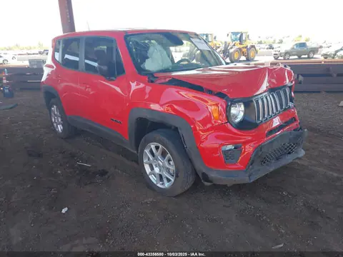 ZACNJDB13PPP16022 — 2023 Jeep Renegade Latitude 4X4, Передняя часть (Front End), фото до ремонта