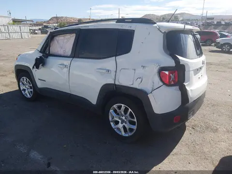 2017 Jeep Renegade Latitude Fwd VIN ZACCJABB1HPG01910 фото 3