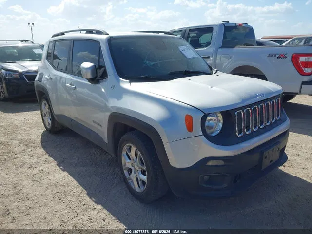2017 Jeep Renegade Latitude Fwd VIN ZACCJABB9HPG25758 фото 1