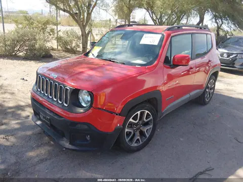 2016 Jeep Renegade Latitude VIN ZACCJABT7GPD18631 фото 2