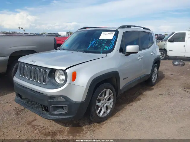 2016 Jeep Renegade Latitude VIN ZACCJABT1GPD44335 фото 2