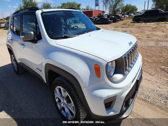 2019 Jeep Renegade Limited 4x4 VIN ZACNJBD14KPJ95127 фото 1
