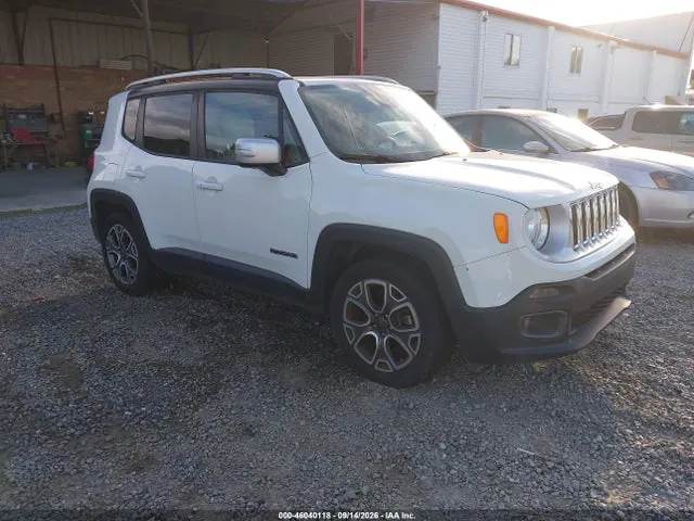2016 Jeep Renegade Limited VIN ZACCJADT6GPD17581 фото 1