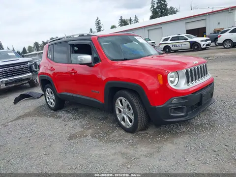 ZACCJBDT3GPD98142 — 2016 Jeep Renegade Limited, Передняя часть слева (Left Front), фото до ремонта