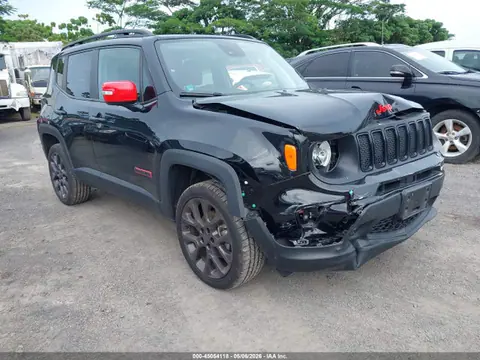 ZACNJDB19PPP44925 — 2023 Jeep Renegade (red) Edition 4X4, Передняя часть (Front End), фото до ремонта