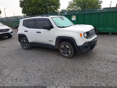 ZACCJBAB2JPH31384 — 2018 Jeep Renegade Sport 4X4, Передняя часть (Front End), фото до ремонта