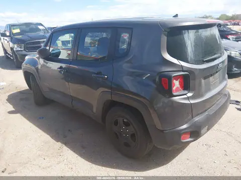 2016 Jeep Renegade Sport VIN ZACCJAAT8GPD60212 фото 3