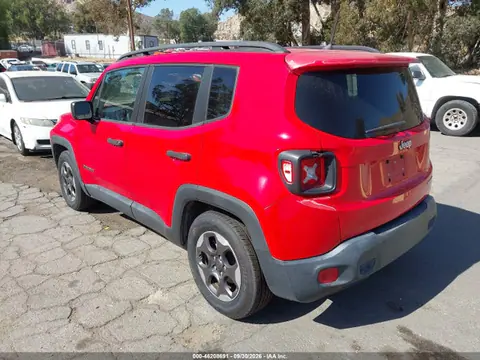 2016 Jeep Renegade Sport VIN ZACCJAAW2GPE40891 фото 3