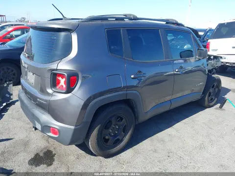 2017 Jeep Renegade Sport VIN ZACCJAAB0HPE50396 фото 4
