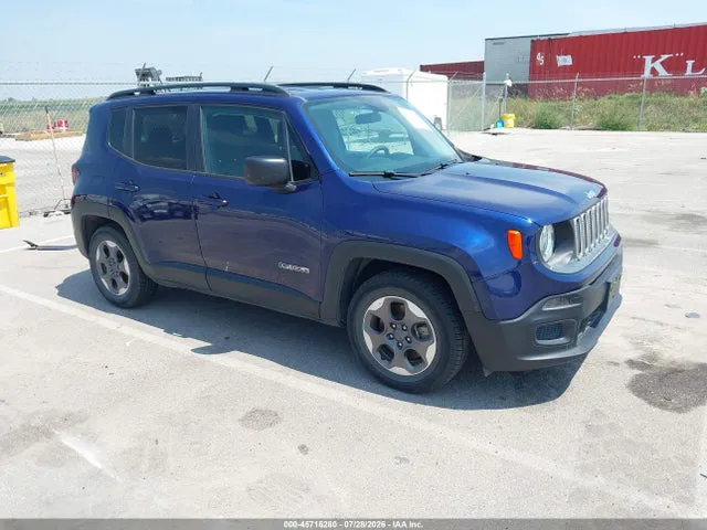 2017 Jeep Renegade Sport VIN ZACCJAAB5HPF14254 фото 1