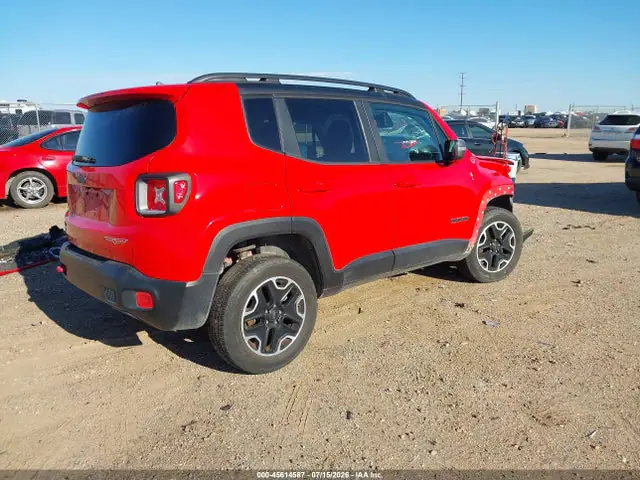 ZACCJBCT2GPD12756 — 2016 Jeep Renegade Trailhawk, фото 4 с аукциона IAAI 05.10.2026, Передняя часть слева