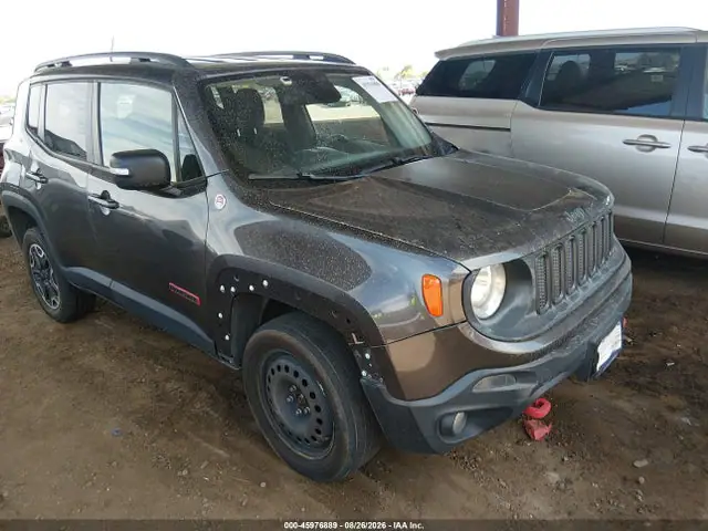 ZACCJBCT4GPD07333 — 2016 Jeep Renegade Trailhawk, Естественный износ (Normal Wear & Tear), фото до ремонта