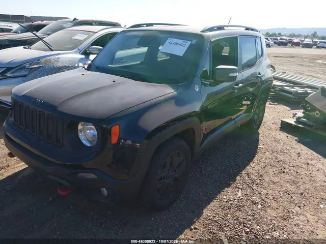 2016 Jeep Renegade Trailhawk VIN ZACCJBCT6GPD92904 фото 2