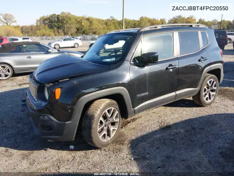 2015 Jeep Renegade Latitude VIN ZACCJBBT4FPC20550 фото 3