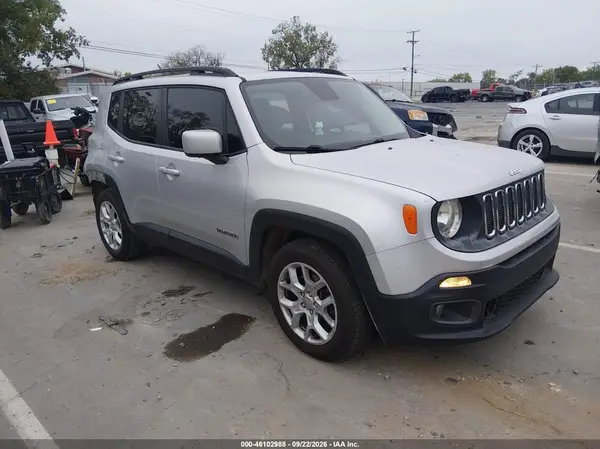 ZACCJABT9GPC64507 — 2016 Jeep Renegade, Задняя часть (Rear), фото до ремонта