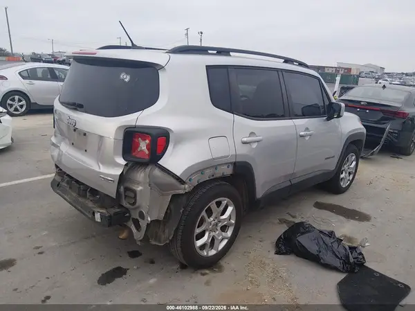 ZACCJABT9GPC64507 — 2016 Jeep Renegade, фото 4 с аукциона IAAI 08.10.2026, Задняя часть