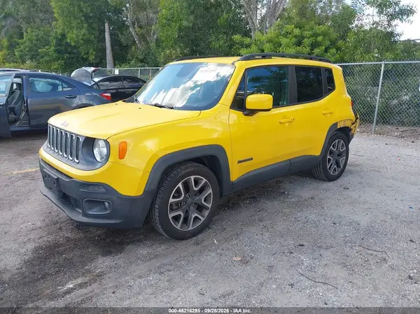 ZACCJABT5GPD06168 — 2016 Jeep Renegade, фото 2 с аукциона IAAI, Задняя часть слева