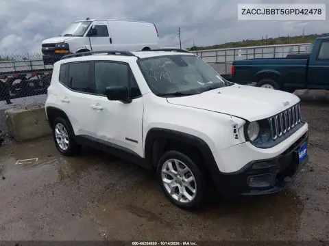 ZACCJBBT5GPD42478 — 2016 Jeep Renegade, фото 2 с аукциона IAAI, Правый бок