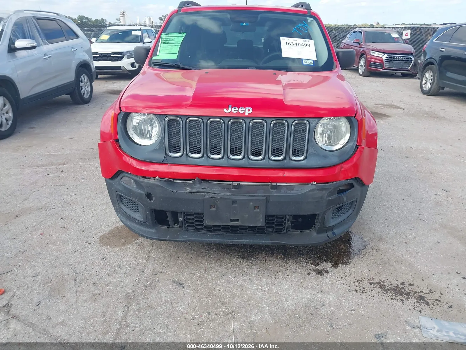 2016 Jeep Renegade Sport VIN ZACCJAAT4GPD60028 фото 7