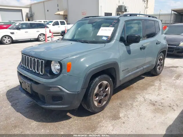 2017 Jeep Renegade VIN ZACCJAAB0HPF38736 фото 2