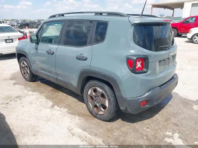 2017 Jeep Renegade VIN ZACCJAAB0HPF38736 фото 3