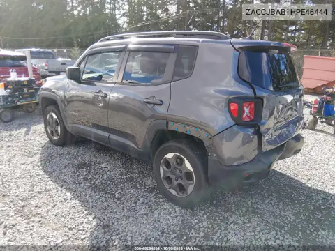2017 Jeep Renegade Sport 4X4 VIN ZACCJBAB1HPE46444 фото 4