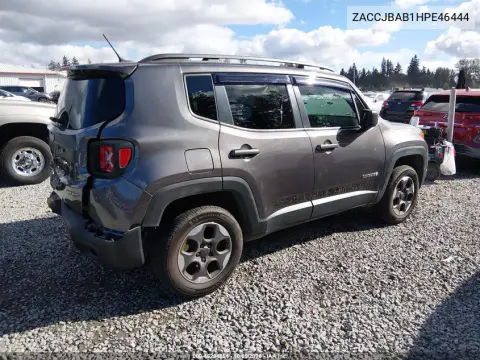 2017 Jeep Renegade Sport 4X4 VIN ZACCJBAB1HPE46444 фото 5